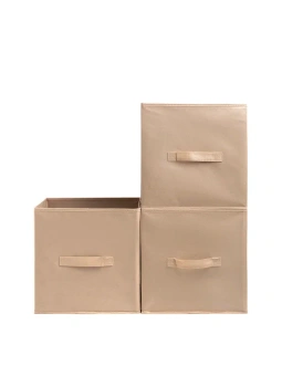 Короб для хранения GEMLUX 28x28x28 бежевый